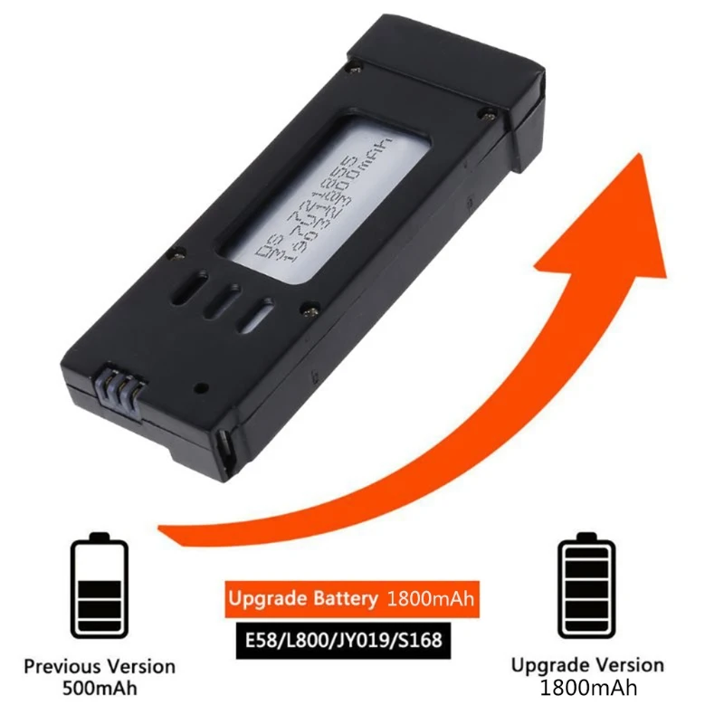ドローン用バッテリー3.7V,1200mAh,1800mah,ドローン用850mah