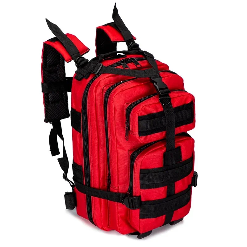 Backpack 30L First Aid Bag Backpack Outdoor Backpack Medical Utility Rucksack Travel Sport Bag Cycling Backpack 3