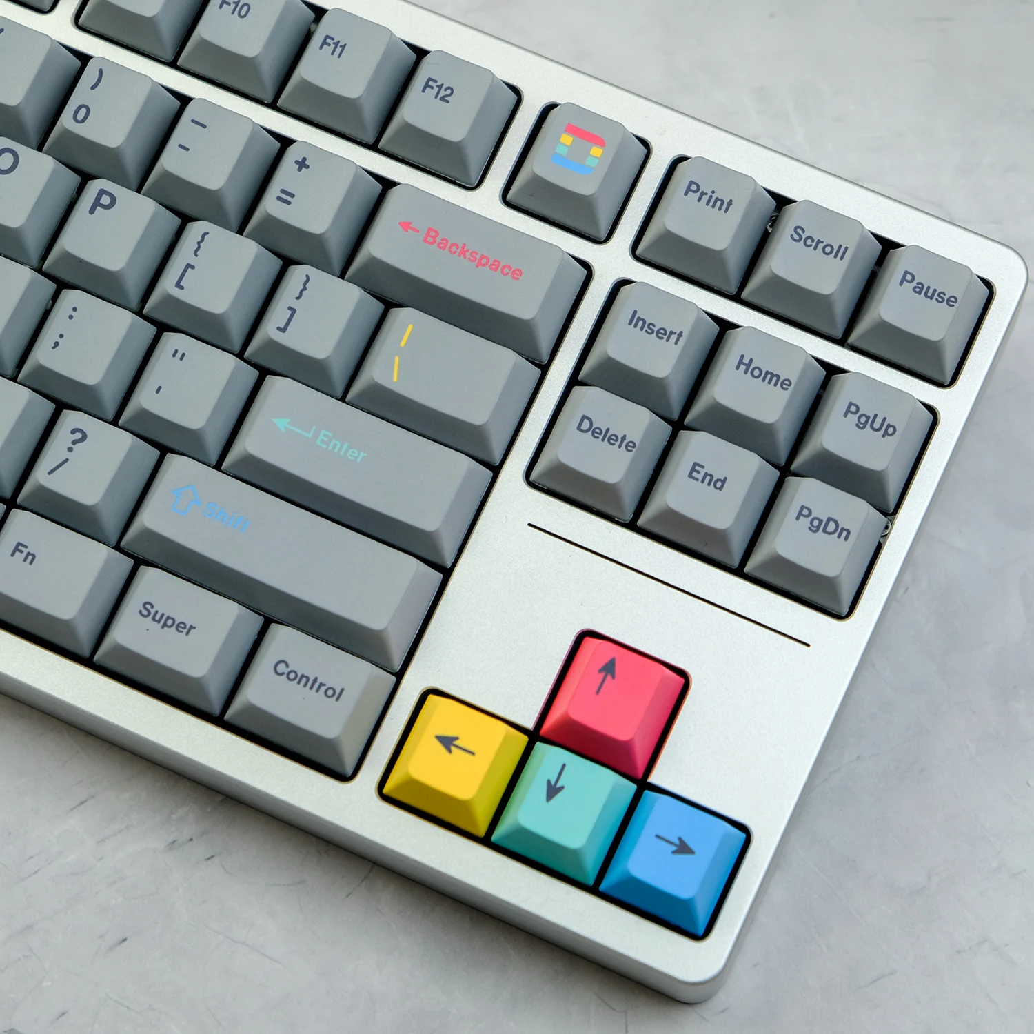 Gmk-メカニカルキーボード用の昇華型キーボードキャップ,2つのキー 