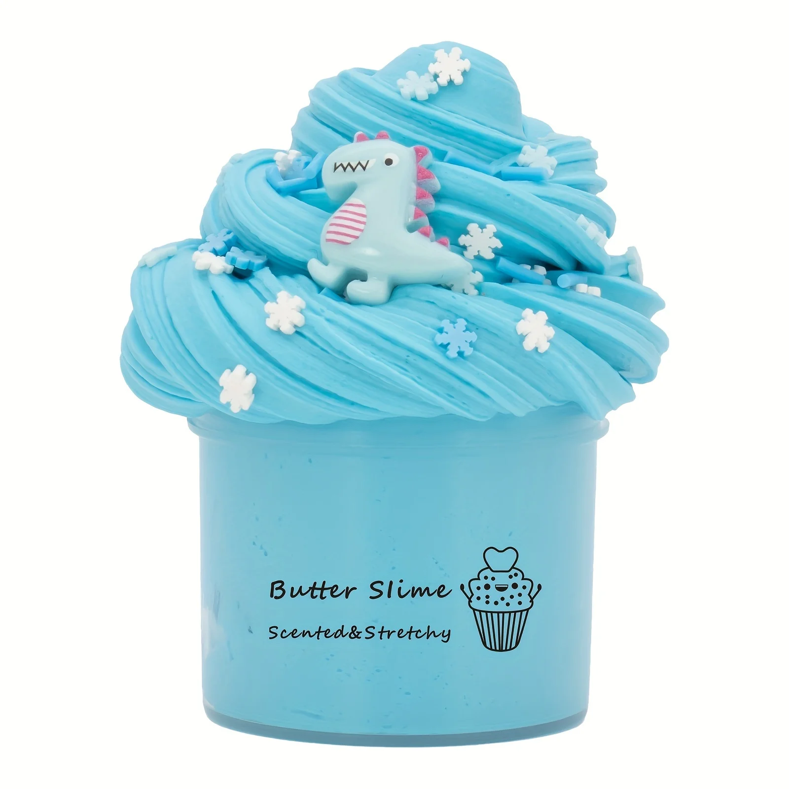 70ml Fluffy Slime Set Scented Butter Slime Super Soft Non-sticky Stretchy Polymer Slime Charms Toys Birthday Party Favors Gifts 3