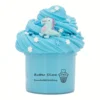 70ml Fluffy Slime Set Scented Butter Slime Super Soft Non-sticky Stretchy Polymer Slime Charms Toys Birthday Party Favors Gifts 3