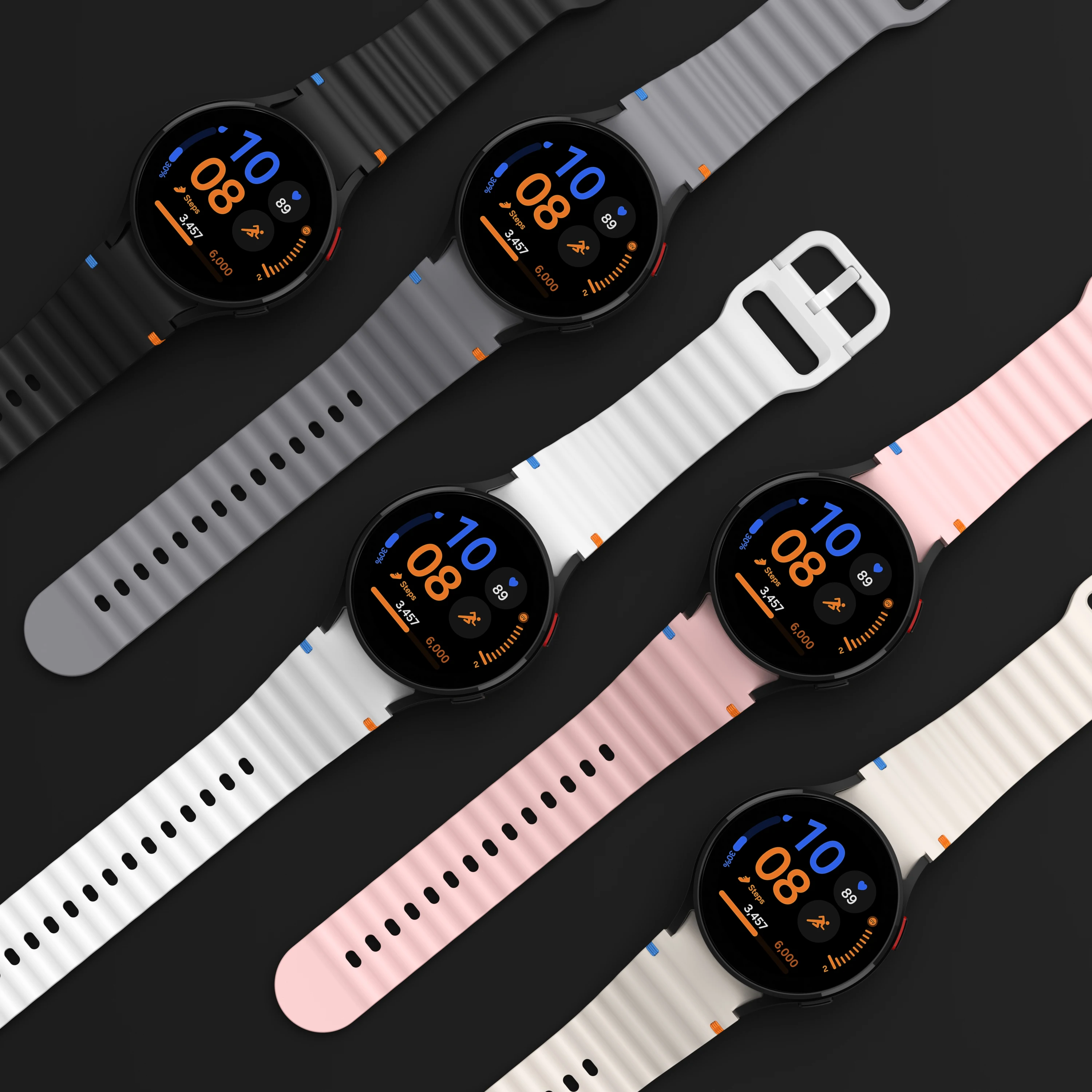 Premium Silicone Strap for Smartwatches – Stylish & Durable Bracelet Band