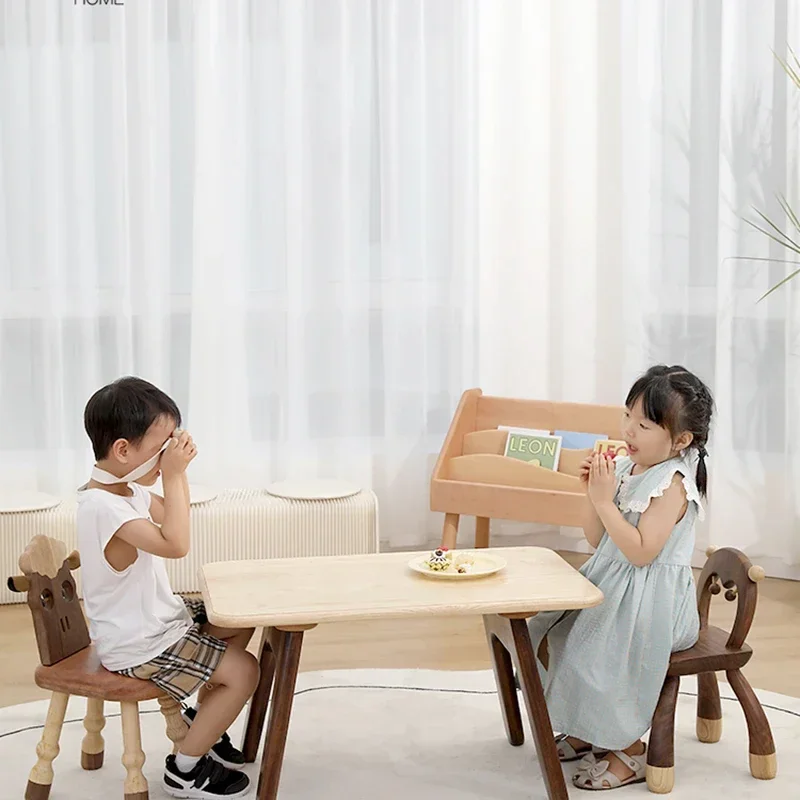 Kids Desk School Furniture Room Tables Classroom Table Elementary Child Study Small Children Chair Set Student Mesa Plegable