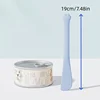 Pet cat long-handled can scoop multi-functional pet can opener cat feeding spoon lid opener for cat cans. 6