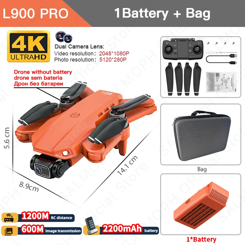 PRO 1B Bag Orange