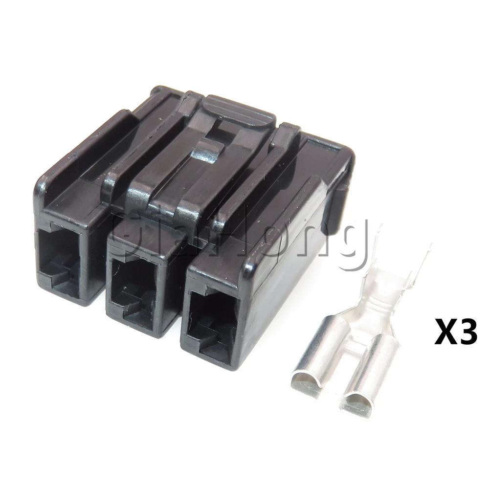 

1 Set 3 Ways Auto Starter Accessories Car High Power Unsealed Socket With Terminal Automobile Large Current Wire Connectors