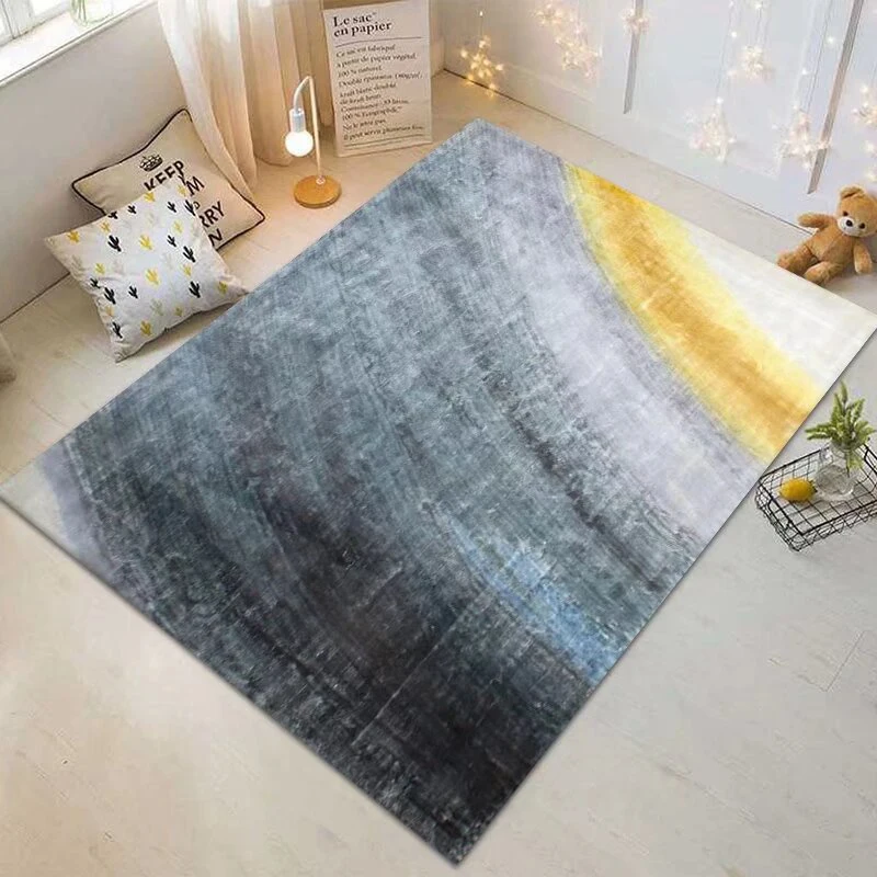 Modern Simple Carpet Living Room Decoration Light Luxury Rug Soft Non-slip Children's Bedroom Rugs Customized Coffee Tables Mat 3