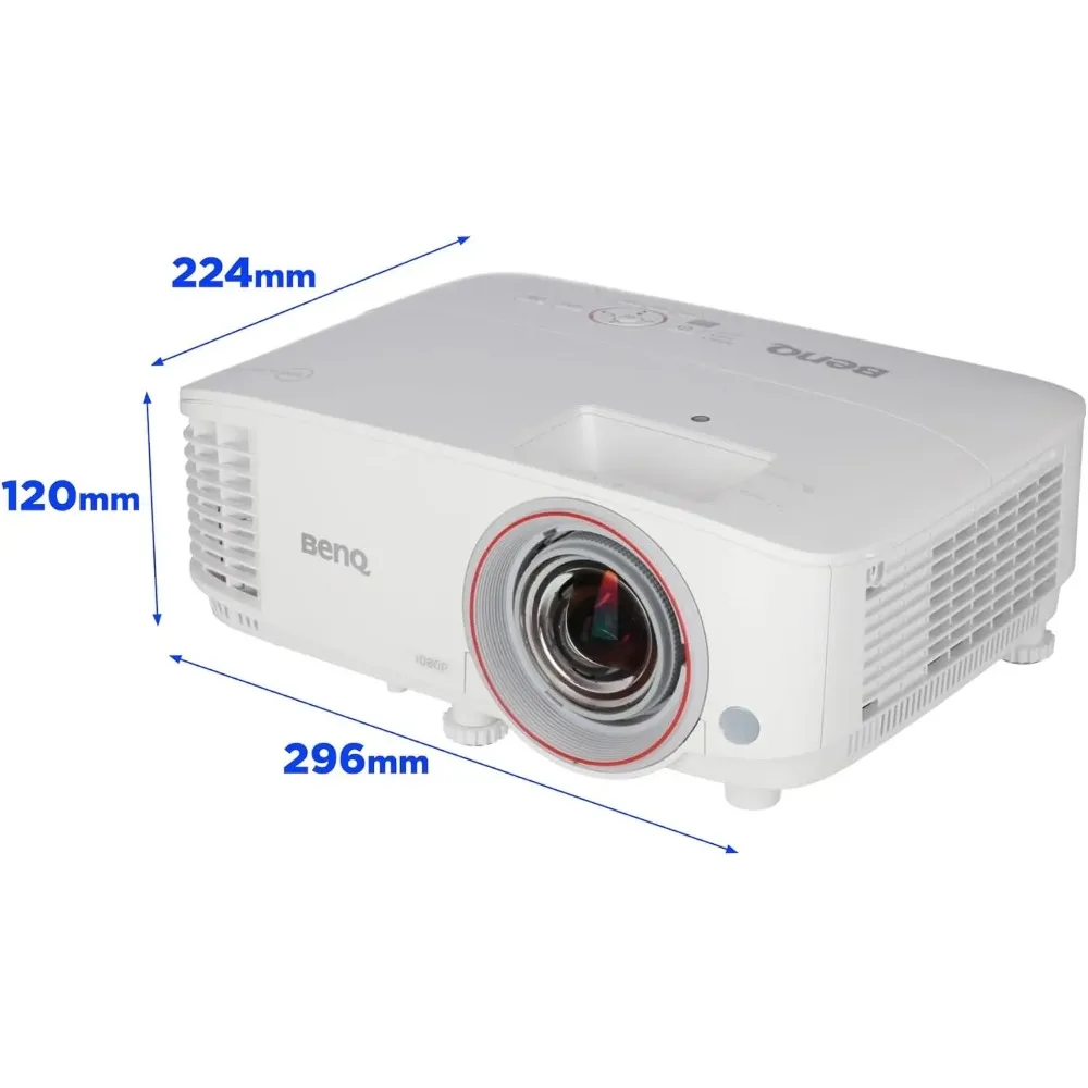 BenQ TH671ST 풀 HD 1080p 프로젝터 고휘도 3000 ANSI 루멘 10000:1 대비비율 게이밍 모드로 강력한 저지연 프로젝터
