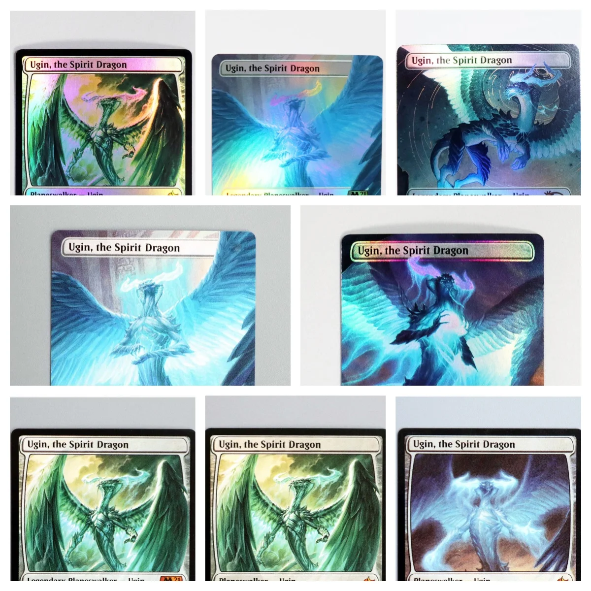 Ugin the Spirit Dragon Foil/Holo TCG Magical Proxy Cards Game Gathering Board Playing Trading Cards game cards collectible cards anime cards anime trading cards animation game cards