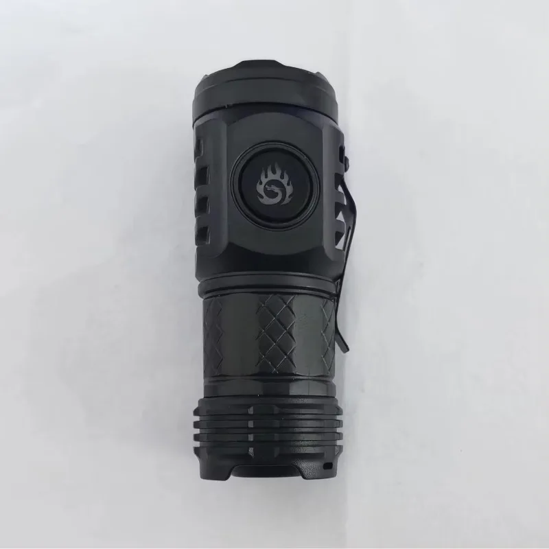 Mini flashlight Tactical Torch Super Bright 3 LED Flashlight Type-C Rechargeable Camping Light ABS with Metal Clip Hiking Lamp led flashlight,mini flashlight,led flashlights,camping light,mini led flashlight,led torch light