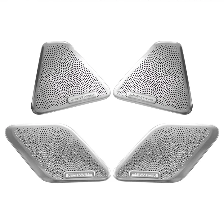 Für BMW IX Auto Audio Stereo Hochtöner Lautsprecher Tür-Lautsprecherabdeckung Edelstahl-Aufkleber Auto – Detail 5