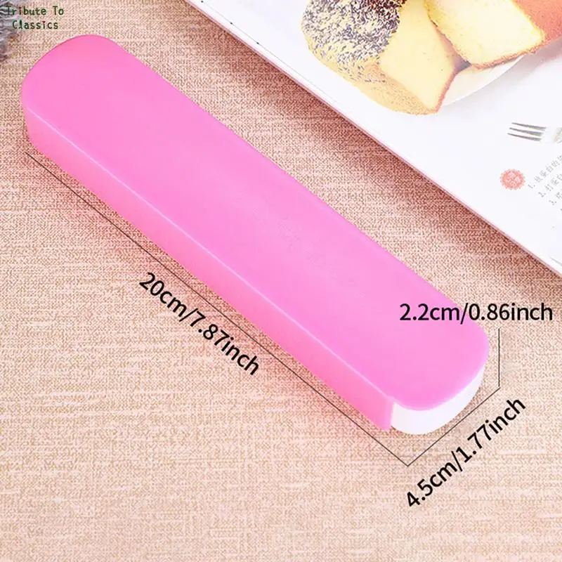 Plastic Storage Box Cutlery Straw Chopsticks Fork Spoon Wheat Pull Box Outdoor Travel Portable Tableware Empty 1pc storage box cutlery organizer