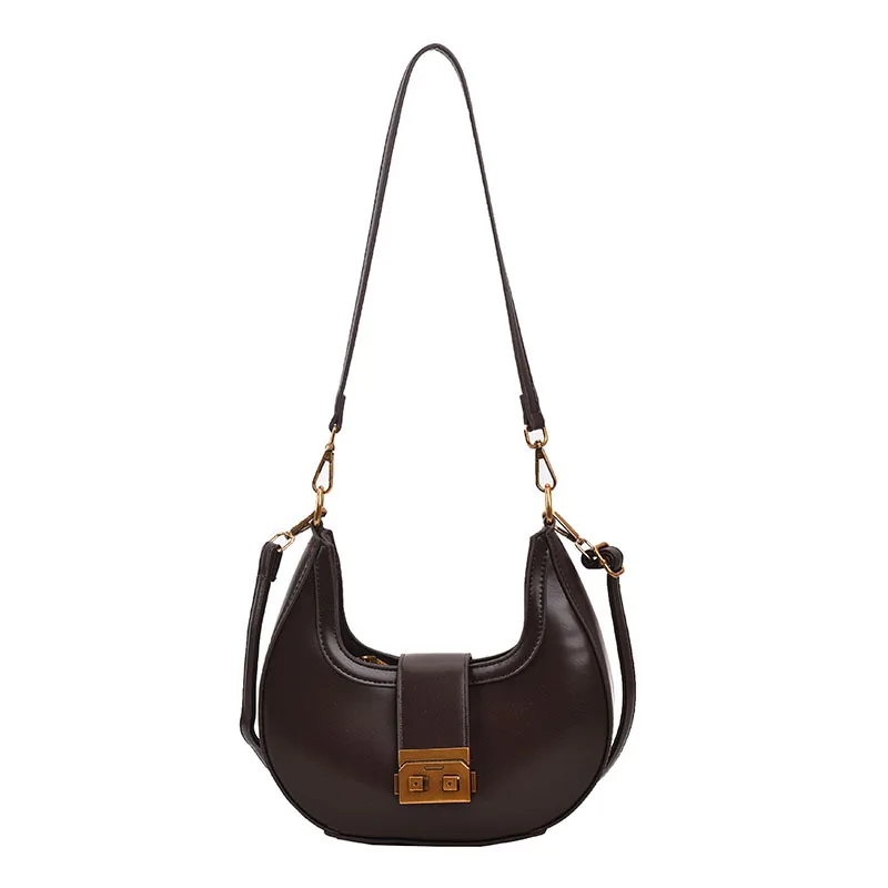 Shoulder Single Bag For Handbag Woman New Crescent Shaped Style Multicolored High-Quality Messenger Versatile Luxury Crossbody