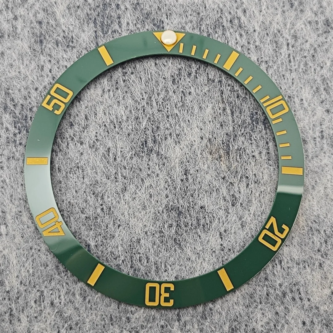 Luminous Ceramic Watch Bezel Insert - Classic 30.5-38mm Design