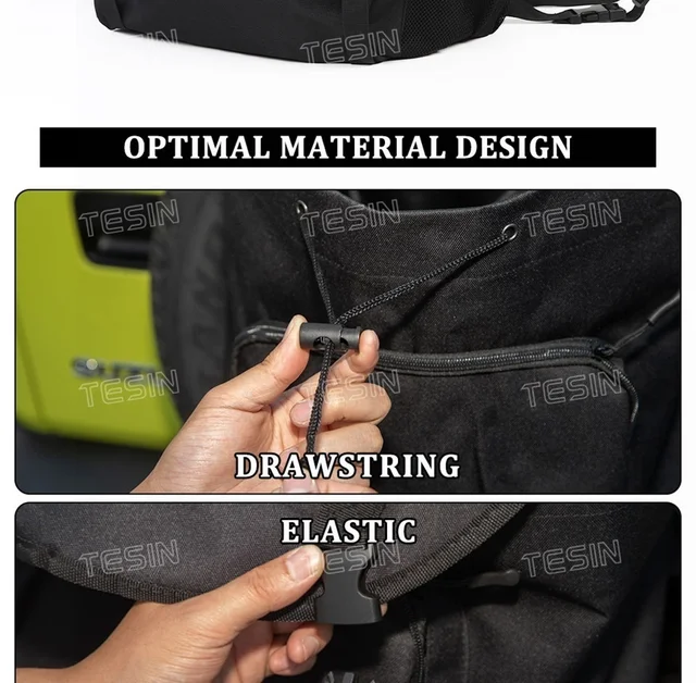 Tesin多機能車のスペアタイヤ収納袋オーガナイザーaccessoroies