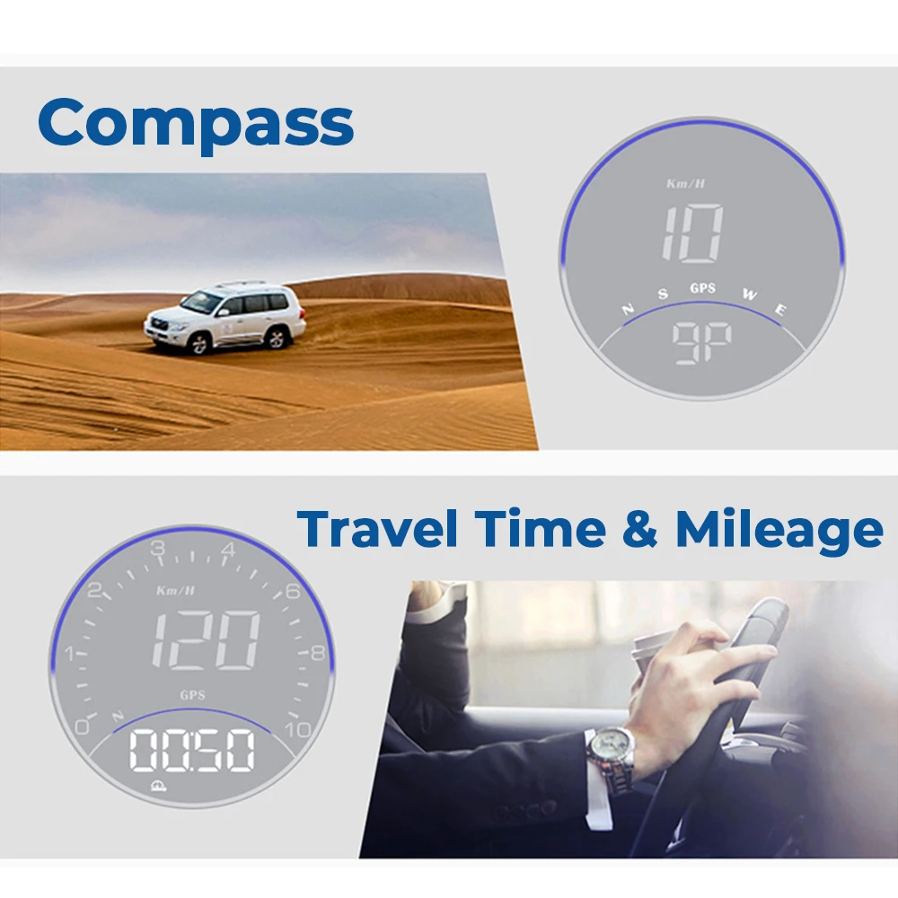 G6 HUD ڵ  ÷   ð,  跮 ӵ,  Ÿ, RPM, MPH, GPS ħ, ֺ  