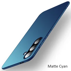 Shockproof Lightweight Ultra Slim Matte Case - Anti - Fingerprint Protection for Galaxy S26 (Matte Cyan)