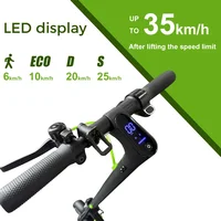 Trottinette électrique Wildstride, moteur puissant 350W/500W, 30 & 45 km d'autonomie, batterie 15Ah, pneus de 10 pouces, vitesse 35 km/h, pliable, application intelligente, trottinette électrique pour adultes E5max 3