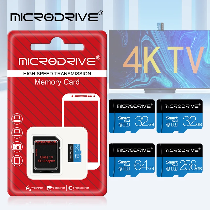 High-Capacity Mini SD/TF Flash Memory Card for Phones - Multiple Storage Options Available