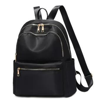 배낭 여성 패션 옥스포드 천 책가방, 대용량 프린트 캐주얼 여행 배낭 상품 이미지