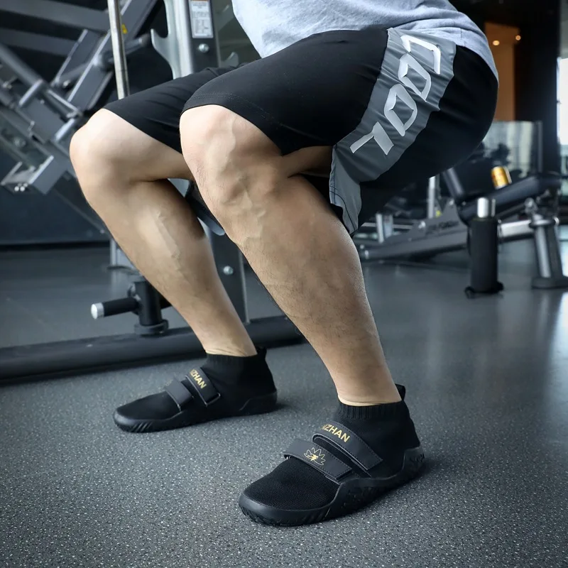 Men Women Weightlifting Shoes Indoor Fitness Training Non Slip Squatting
