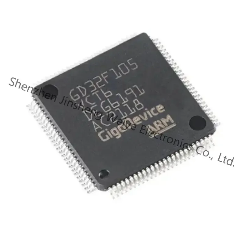 

Микроконтроллер GD32F105VCT6 32 бит ARM CortexM3 108 МГц FLASH 256kB SRAM 96kB USB CAN DAC 2,6-3,6 В