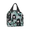 Cute Anime Muichiro Tokito Insulated Lunch Bag for Women Kimetsu No Yaiba Cooler Thermal Bento Box School Food Storage Bag 3