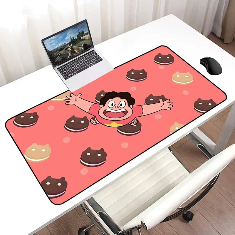 

Steven Universe Computer Mouse Mats Pc Gamer Mausepad Gaming Accessories Extended Pad Non-slip Mat Deskmat Mousepad Keyboard Xxl