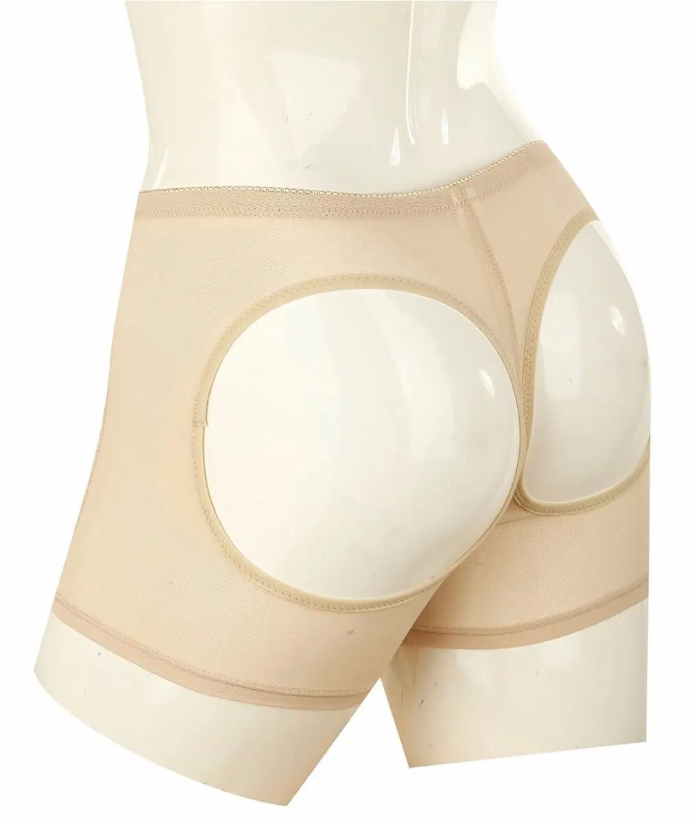 Women Butt Lifter Shaper Tummy Control Panties Buttock Open Instan Boyshort Women Body Sculpting Hip Shaping Shorts