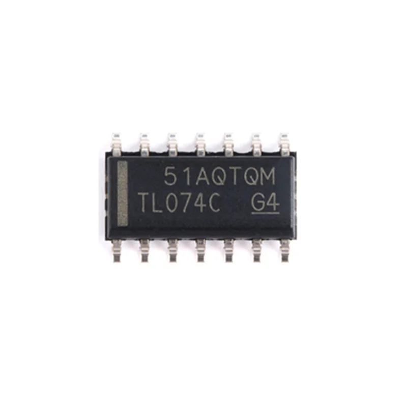 10PCS TL074 TL074CN IC OP AMP QUAD JFET DIP-14