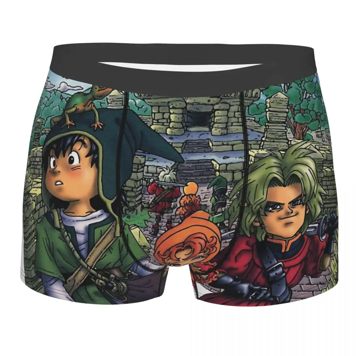 Vii Dragon Quest Warrior Dragonlord Hero Slimes Gioco Mutande Mutandine Traspiranti Biancheria Intima Maschile Ventilare Pantaloncini Boxer Slip