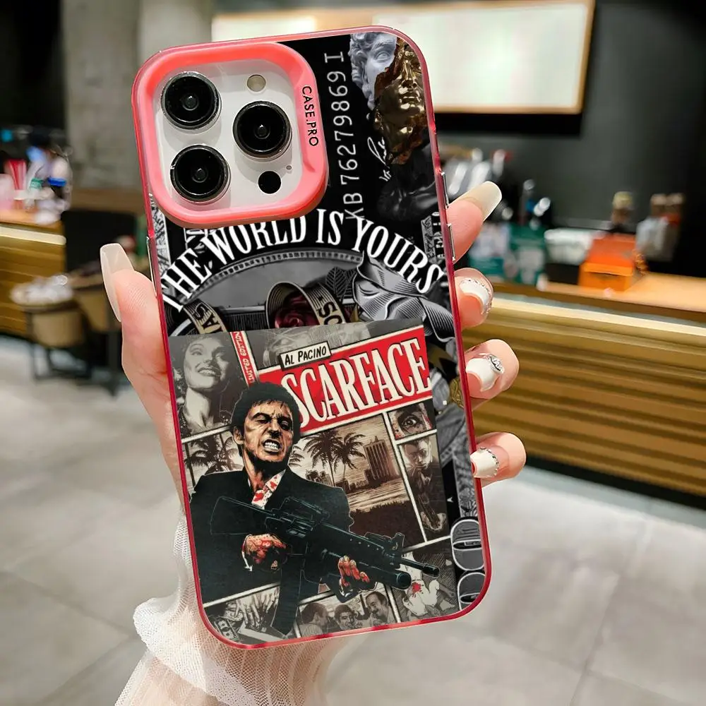 Scarface Clear TPU Anti-Yellow Shockproof Phone Case
