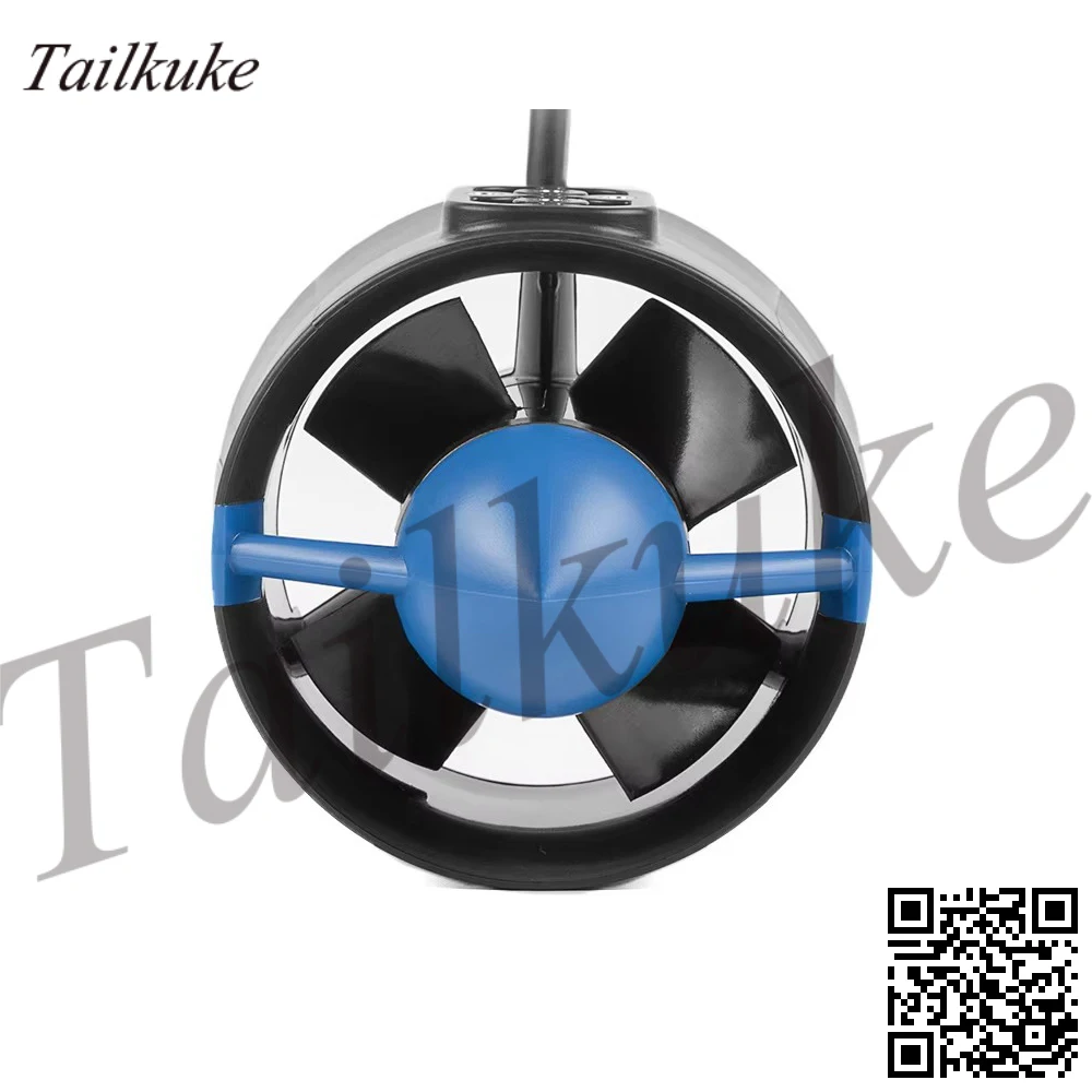 Propulsore Subacqueo Brushless 12-24V 20A - Per Kayak, ROV, Barche RC, Motore Senza Spazzole, Coppia, Dimensioni 74x75 Mm