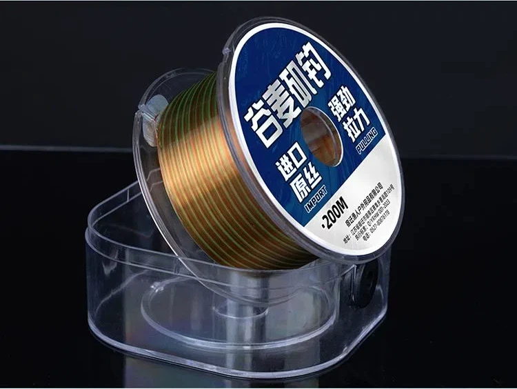 Profession elle 200m Nylon Angelschnur Mainline High End Rock Angelschnur echte verschleiß feste starke Zug schnur Rolle – Detail 11
