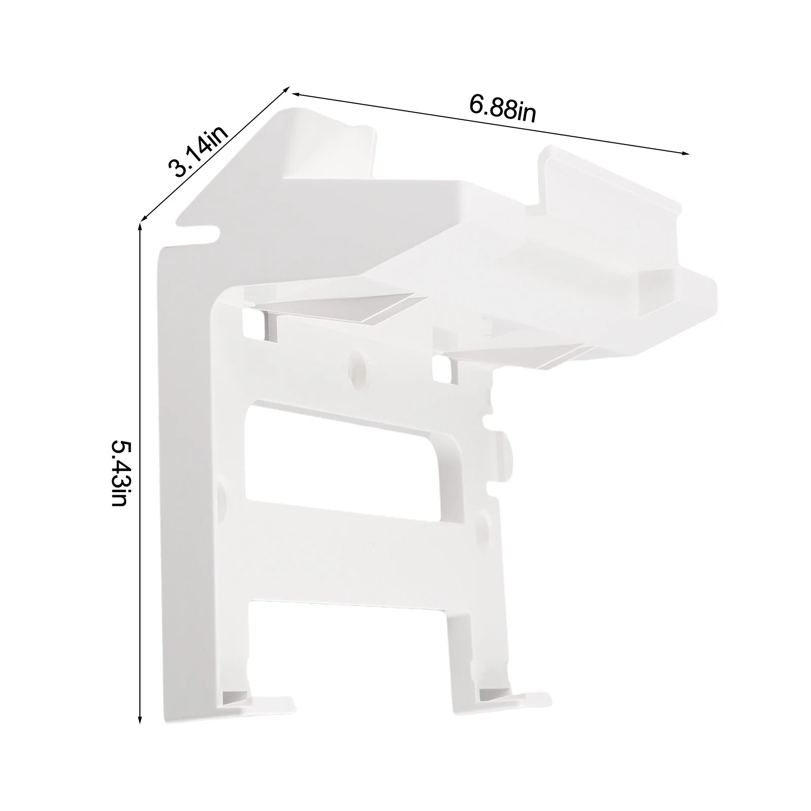 2 In 1 Starlink- Gen 3 Mount Bracket V3 Router＆Power Supply Mounting Kit Starlink- ABS Wall Holder Standard Power Tools Accessor