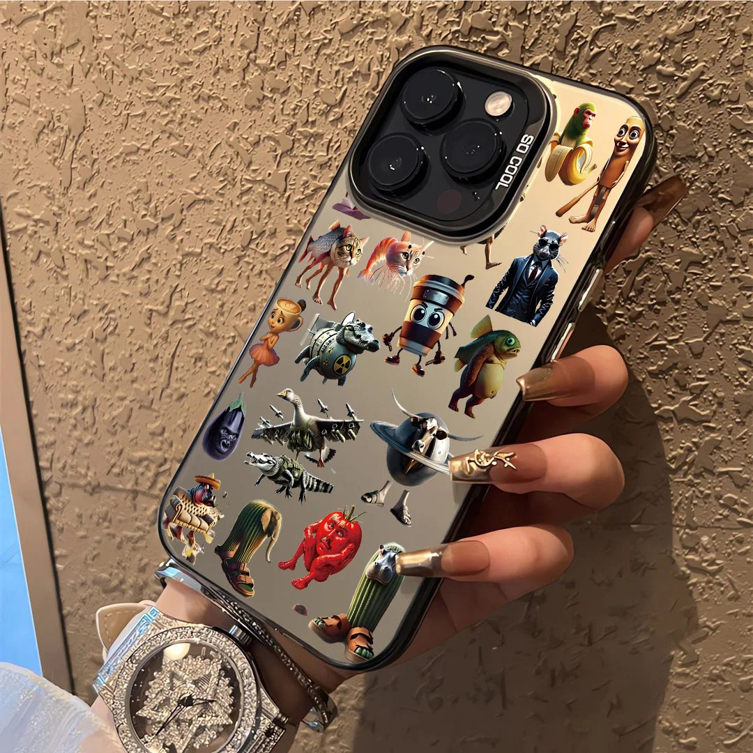 Abstract ITALIAN BRAINROT Matte Phone Case - New Stylish Protective Cover