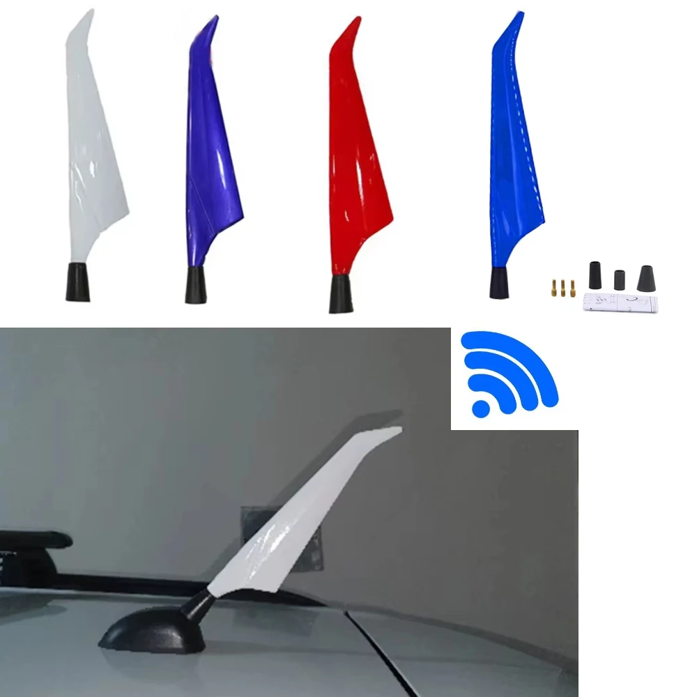 Multicolor Car AM/FM Radio Blade Type Antenna - New Design Universal Aerials