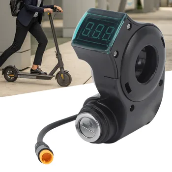 Serratura con display digitale per scooter Serratura a chiave per scooter elettrico sicura e ABS con 2 chiavi per la manutenzione