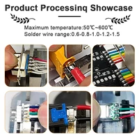 Machine de soldat multifonctionnelle, Station de soudage semi-automatique, soudage par points USB de précision, prise cc, puissance lumineuse LED 2