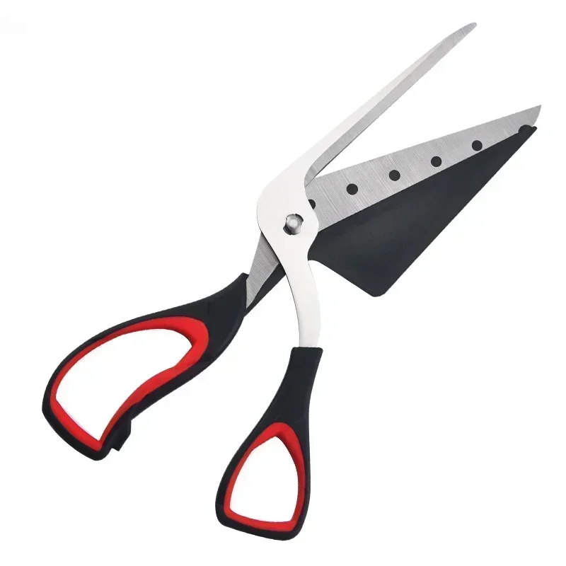 Pizza cutter pizza knife professional pizza scissors sharp detachable stainless steel blade cutter spatula slicer tools