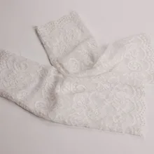 

30cm Ice Silk Summer Women Driving Glove Sunproof Arm Sleeves Sexy Lace Gloves Lady Fingerless Elastic Sleeve Fake Long Glove