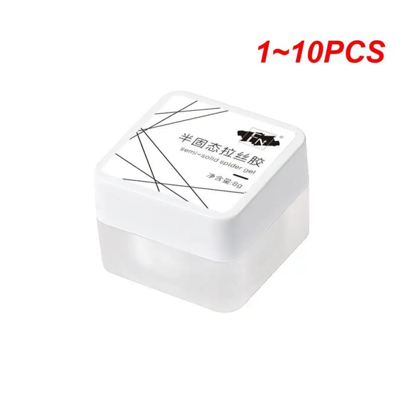 

1~10PCS Solid Glue 3 Years The New Pull Wire Transparent Solid State Nail Art Nail Polish Hook Line Disposable Nail Glue