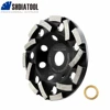 SHDIATOOL Grinding Wheel Dia115/125mm Granite Marble Grinder Plate 1/2Pcs Concrete Polishing Disc Circular Cup Wheel