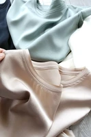 25mm Heavy Plain Crepe Satin Silk Short Sleeved T Shirt 2021 Summer New Small Loose 4xl.jpg