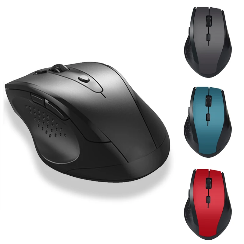 Mouse Wireless Da 2.4Ghz Con Pulsante Regolabile Dpi Per Windows 7/Xp/2000/Vista, Mouse Da Gioco Per Computer Portatile Per Desktop/Laptop