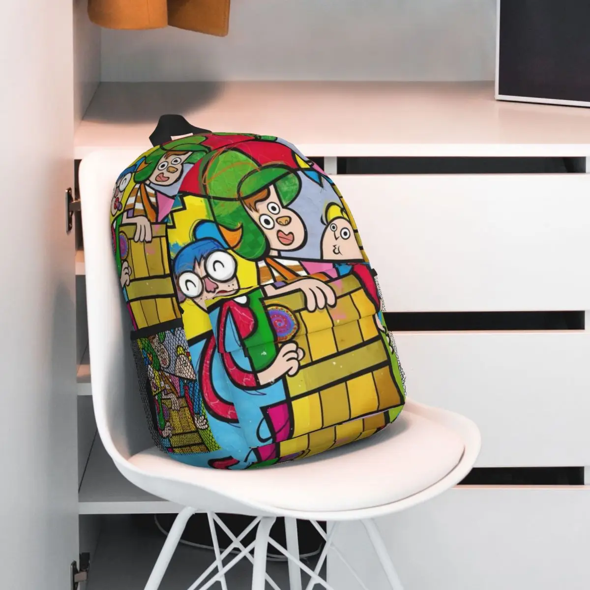 B-Britto-Anime For Girls Boys Large Capacity Student Backpack Lightweight waterproof Backpack 15inch 6