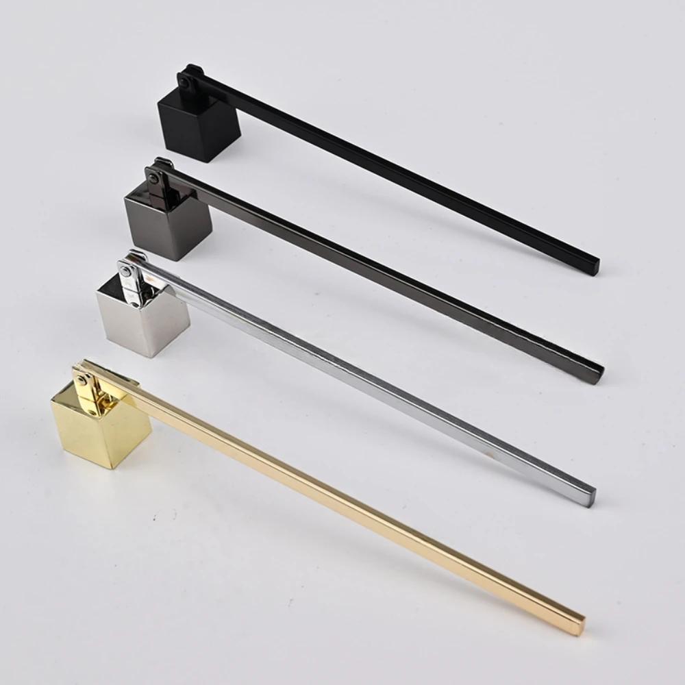 Metal Candle Snuffer Aromatherapy Candle Care Tools Smoke Free Square Bell Accessories Long Handle 4 Colors,candle damper,candle snuffer