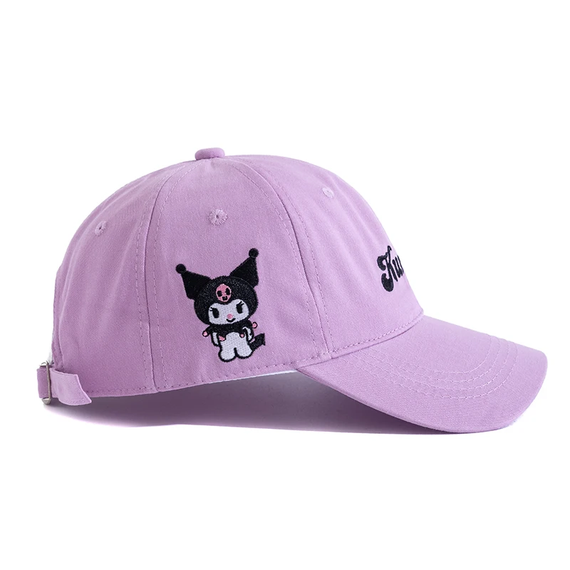 Adult Sanrio Cap Hello Kitty Kuromi Cotton Cartoon Hat Cinnamoroll Baseball Cap Women baseball cap
