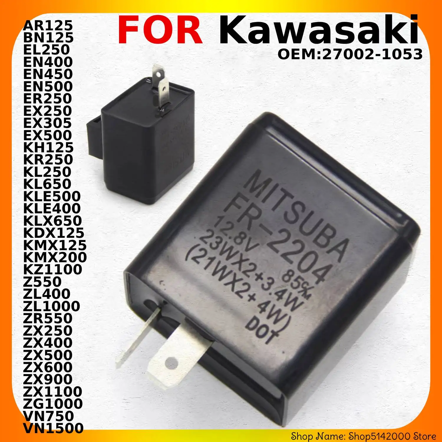 Blinker relais für kawasaki vn750 gt550 zg1000 zl1000 gtr1000 zl400 zx250 zr550 zx400 zx500 zx550 zx900 vn1500 zx600 zx1100