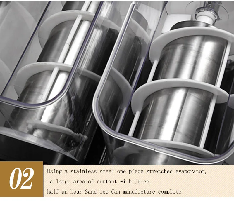 Description Picture 6 of itemIce Slush Machine, Commercial Slushy Manufacturer, Three Tank Juicers, Wholesale